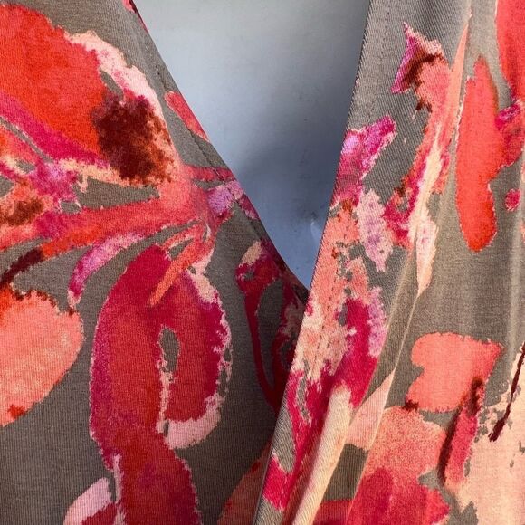 👠 Ann Taylor Petite Sleeveless Floral Dress (AA5) - Picture 9 of 11